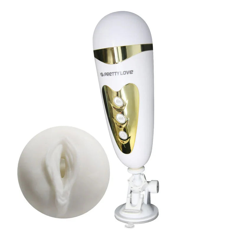 PRETTY LOVE - MASTURBADOR MASCULINO CON VIBRACIÓN Y SONIDO SALLY - Nuvica