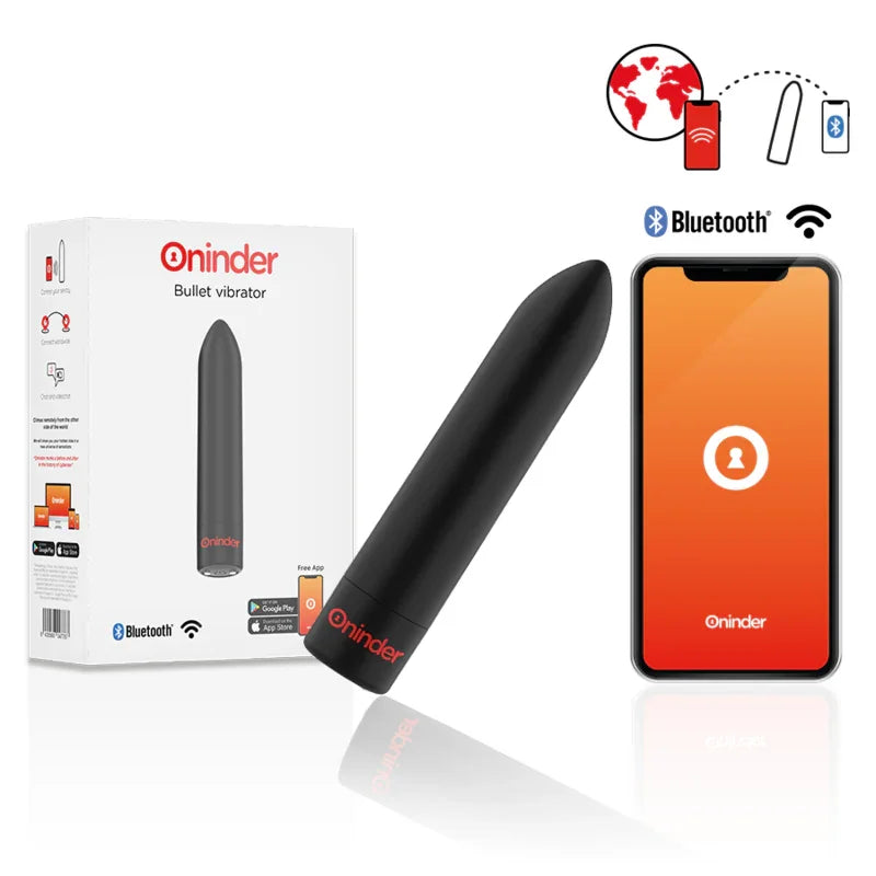 ONINDER - BERLIN BALA VIBRADORA NEGRO - APP GRATUITA - Nuvica