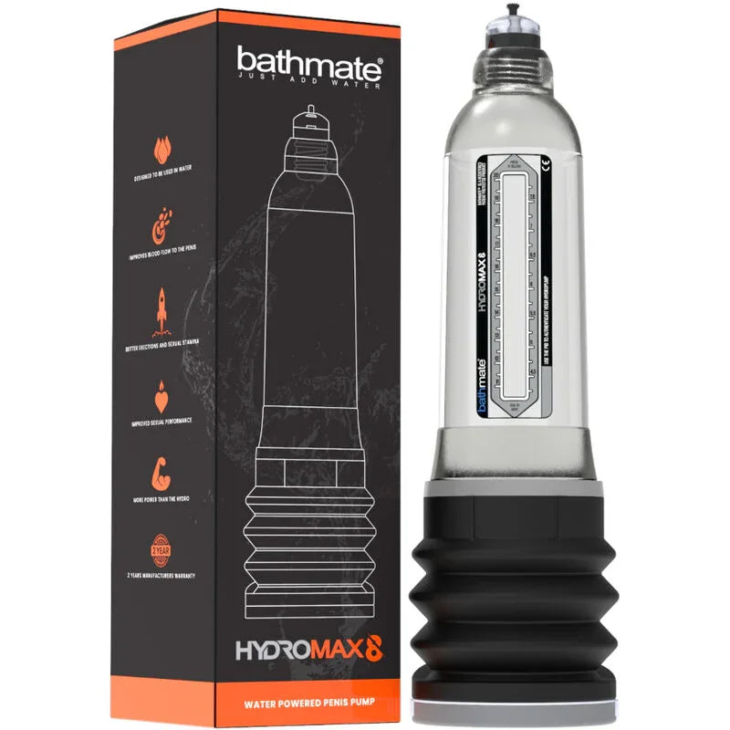 BATHMATE - HYDROMAX 8 TRANSPARENTE - Nuvica