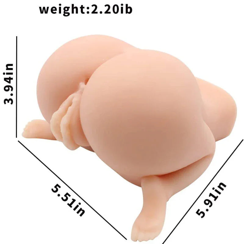 ARMONY - MASTURBADOR MASCULINO ANO & VAGINA - Nuvica