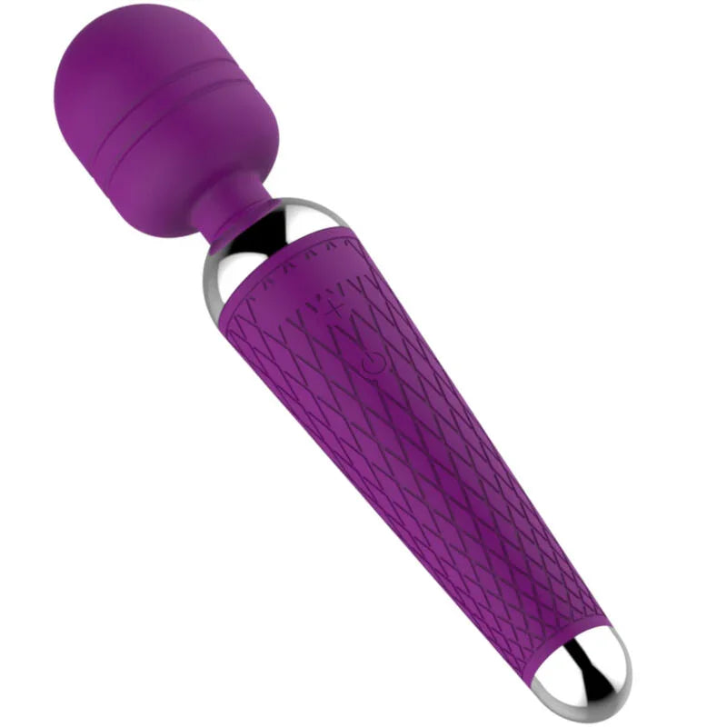 ARMONY - MASAJEADOR & VIBRADOR CABEZA FLEXIBLE VIOLETA - Nuvica