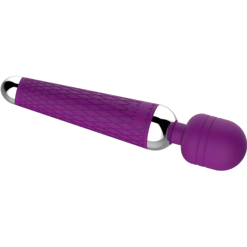 ARMONY - MASAJEADOR & VIBRADOR CABEZA FLEXIBLE VIOLETA - Nuvica