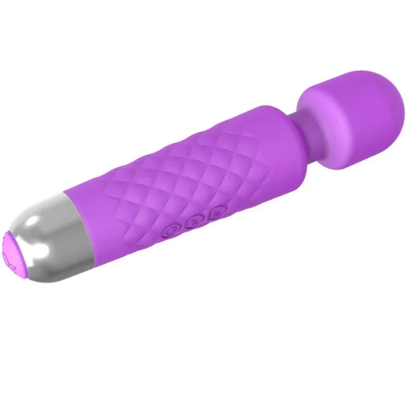 ARMONY - MINI MASAJEADOR & VIBRADOR VIOLETA - Nuvica