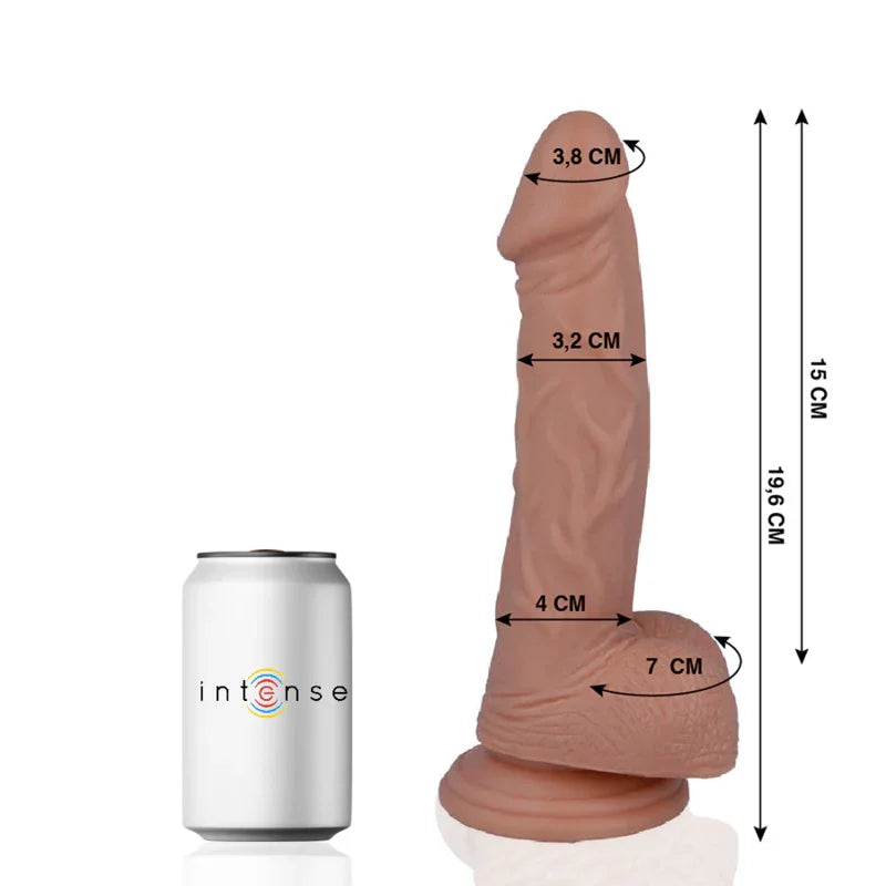 MR INTENSE - 16 PENE REALÍSTICO 19.6 CM -O- 3.2 CM - Nuvica