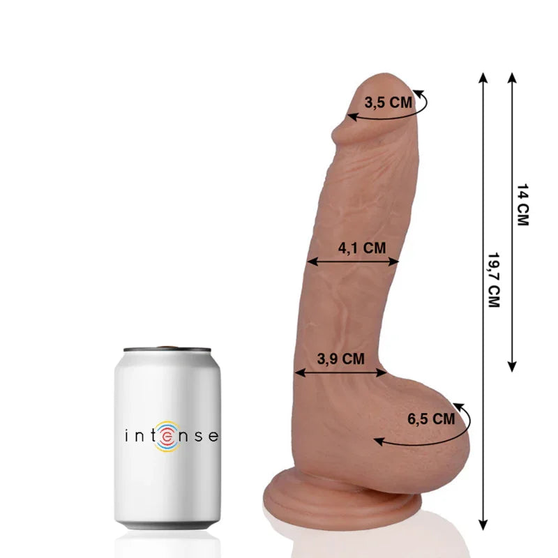MR INTENSE - 17 PENE REALÍSTICO 19.7 CM -O- 4.1 CM - Nuvica