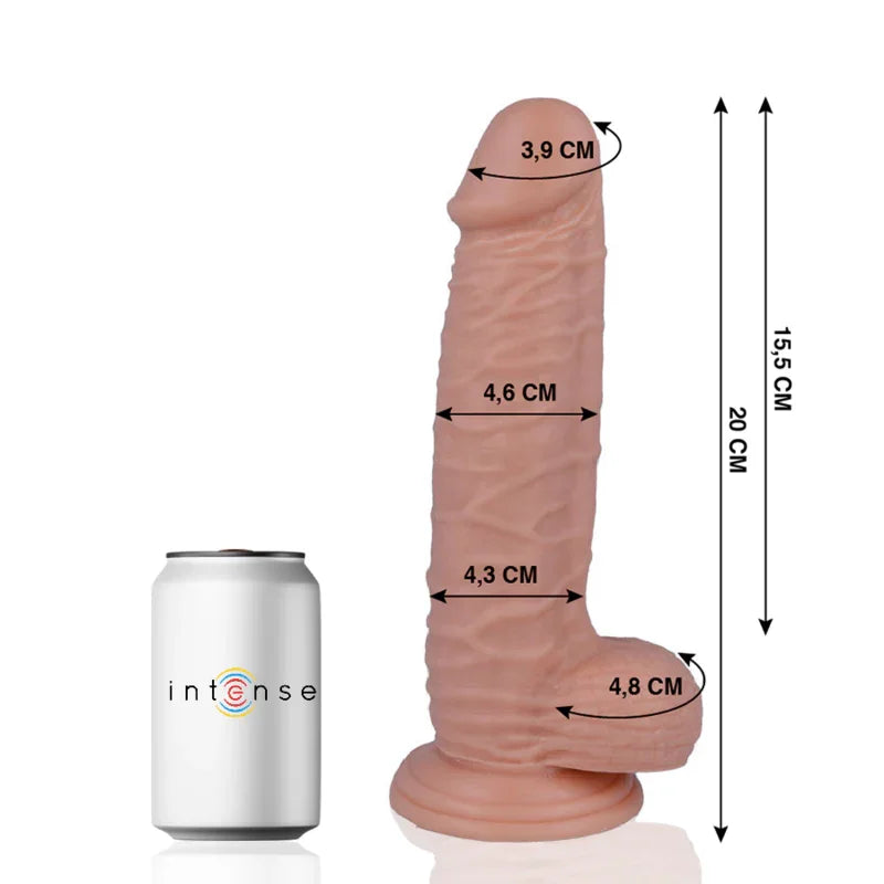 MR INTENSE - 20 PENE REALÍSTICO 20 CM -O- 4.6 CM - Nuvica
