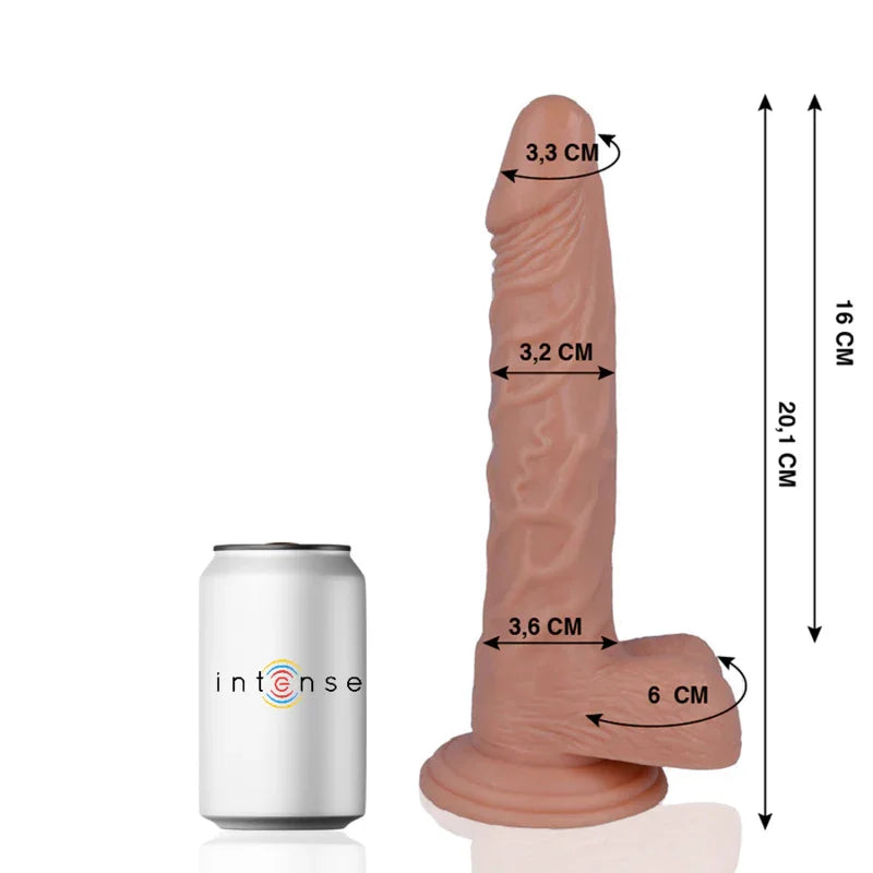MR INTENSE - 21 PENE REALÍSTICO 20.1 CM -O- 3.2 CM - Nuvica