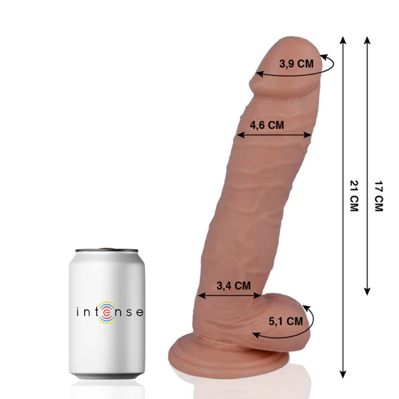 MR INTENSE - 24 PENE REALÍSTICO 21 CM -O- 4.6 CM - Nuvica