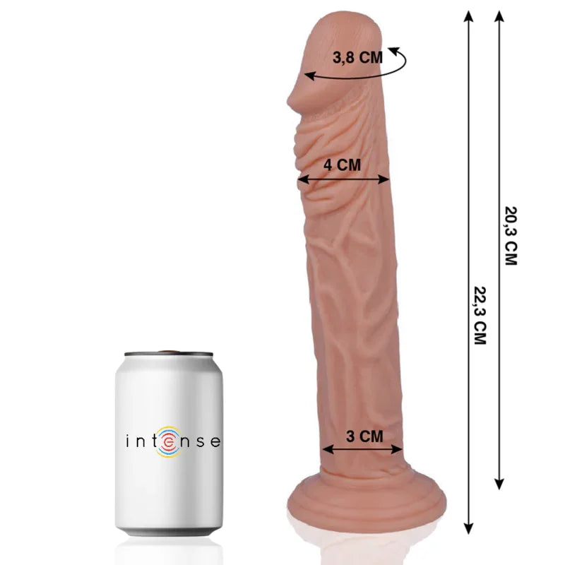 MR INTENSE - 27 PENE REALÍSTICO 22.3 CM -O- 4 CM - Nuvica