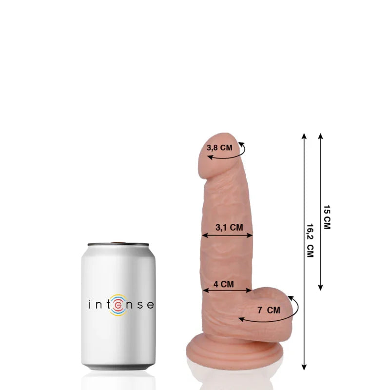 MR INTENSE - 4 PENE REALÍSTICO 16.2 CM -O- 3.1 CM - Nuvica