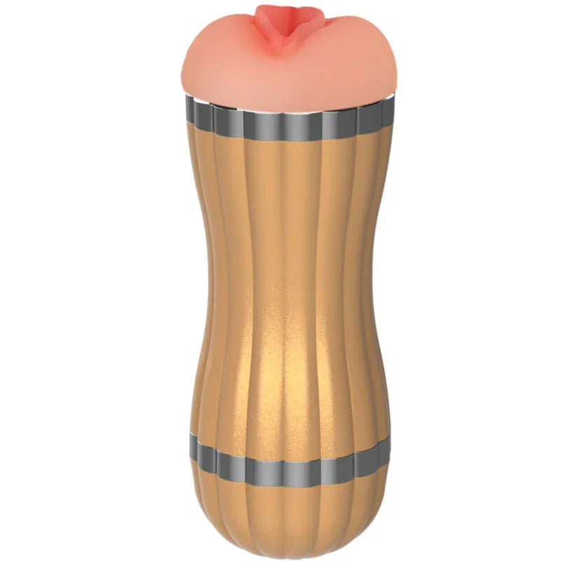 ARMONY - BEVIS MASTURBADOR DOBLE VAGINA & BOCA DORADO - Nuvica