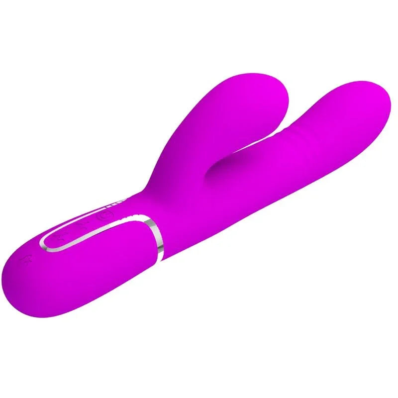 PRETTY LOVE - VIBRADOR PUNTO G MULTIFUNCIÓN FUCSIA - Nuvica