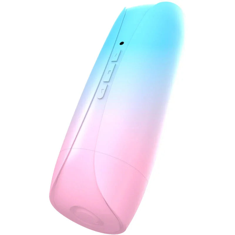 ARMONY - MASTURBADOR VIBRADOR DOBLE VAGINA & BOCA RAINBOW - Nuvica