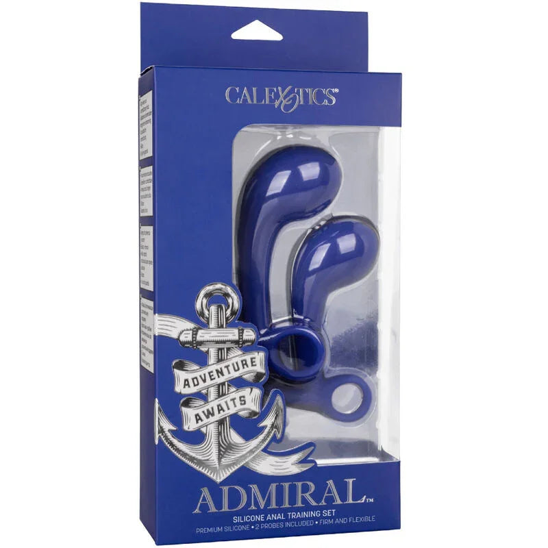 CALEXOTICS - ADMIRAL SET 2 PLUG ANAL AZUL - Nuvica