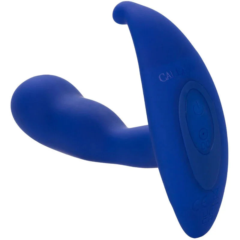 CALEXOTICS - ADMIRAL CURVED ESTIMULADOR & VIBRADOR ANAL AZUL - Nuvica