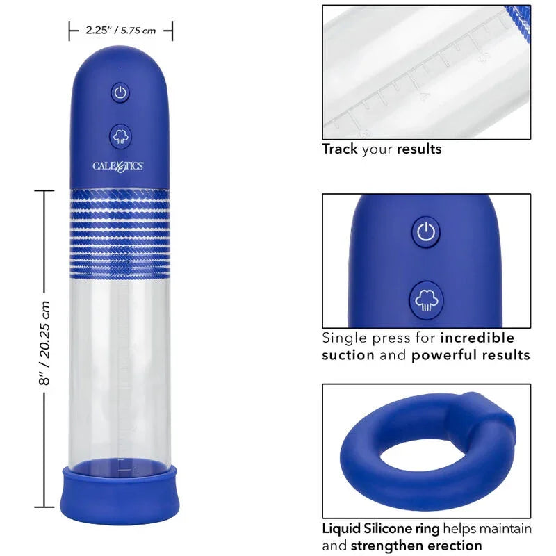 CALEXOTICS - ADMIRAL KIT BOMBA DE ERECCION RECARGABLE - Nuvica