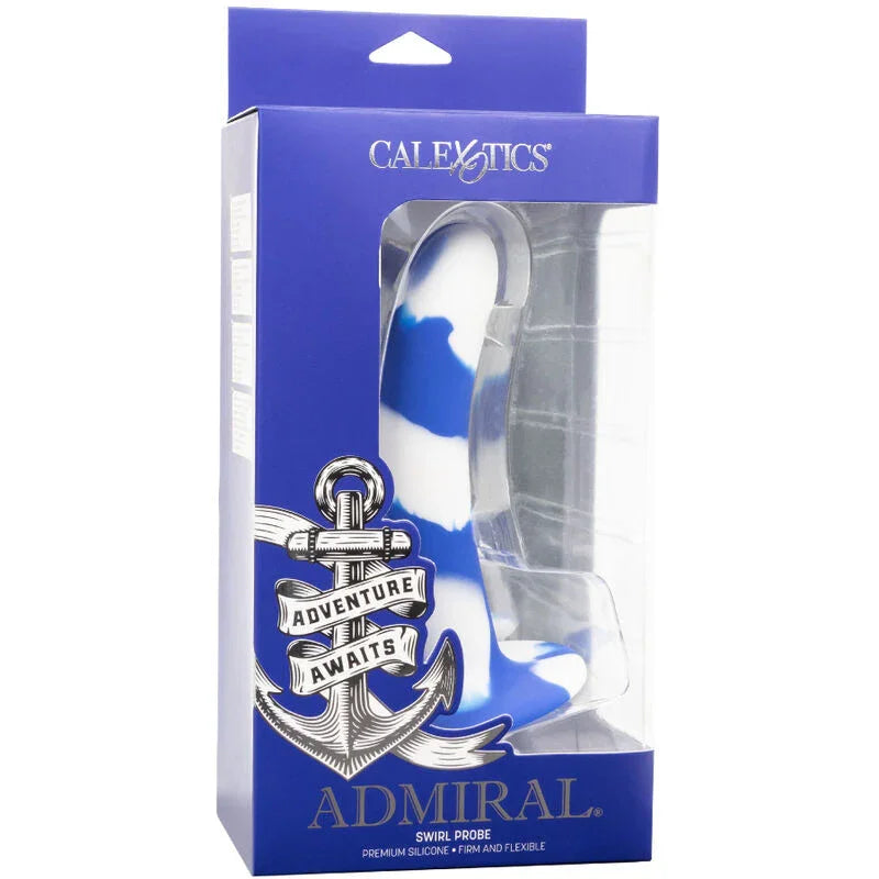 CALEXOTICS - ADMIRAL SWIRL DILDO FLEXIBLE - Nuvica