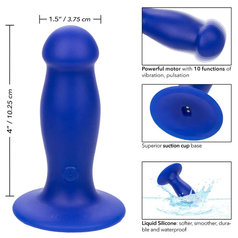 CALEXOTICS - ADMIRAL FIRST MATE PLUG ANAL VIBRADOR AZUL - Nuvica