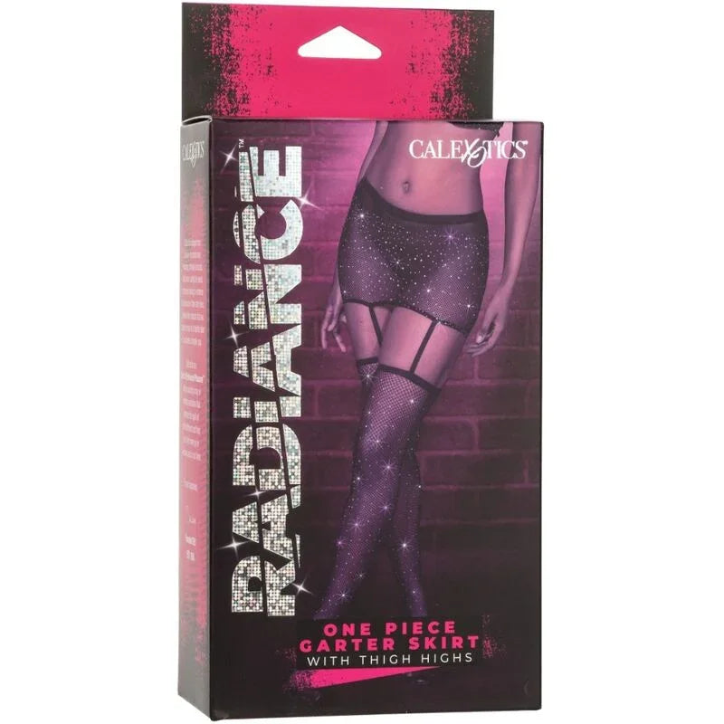 CALEXOTICS - RADIANCE FALDA DE LIGA HASTA EL MUSLO - Nuvica