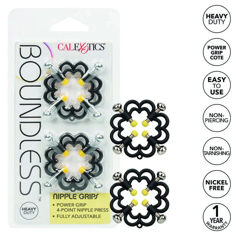 CALEXOTICS - BOUNDLESS AGARRES PARA PEZONES - Nuvica