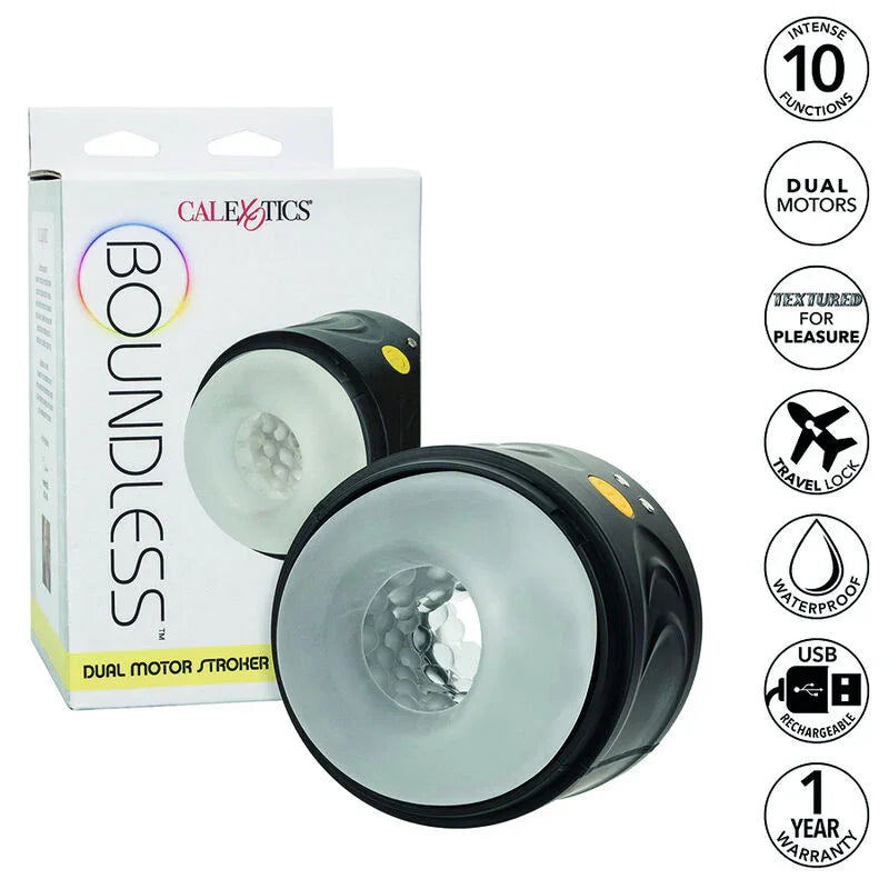 CALEXOTICS - BOUNDLESS MASTURBADOR DOBLE MOTOR - Nuvica