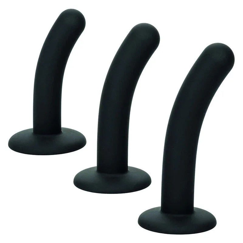 CALEXOTICS - BOUNDLESS KIT ARNÉS SILICONA CURVADO - Nuvica