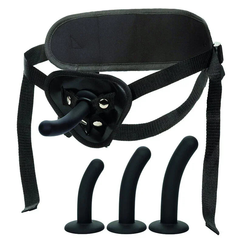 CALEXOTICS - BOUNDLESS KIT ARNÉS SILICONA CURVADO - Nuvica