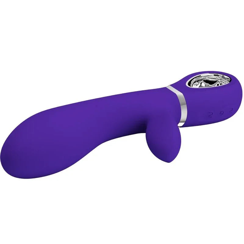 PRETTY LOVE - THOMAS VIBRADOR PUNTO G MULTIFUNCIÓN VIOLETA - Nuvica