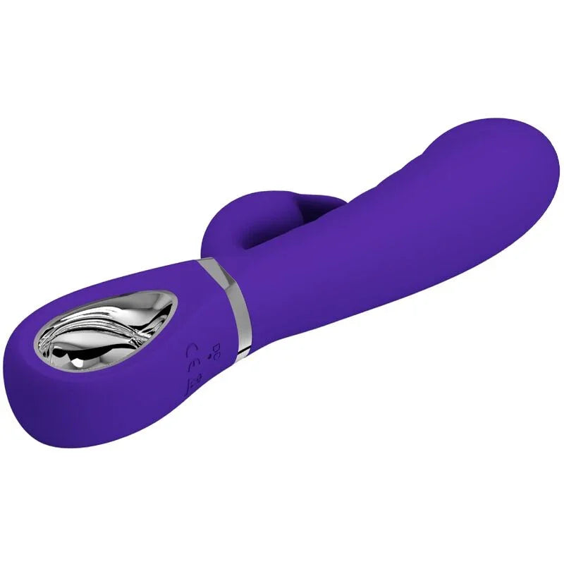 PRETTY LOVE - PRESCOTT VIBRADOR PUNTO G MULTIFUNCIÓN LILA - Nuvica