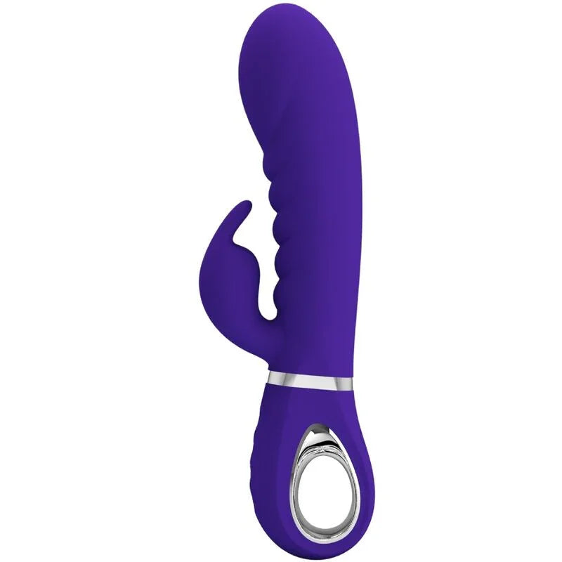 PRETTY LOVE - PRESCOTT VIBRADOR PUNTO G MULTIFUNCIÓN LILA - Nuvica