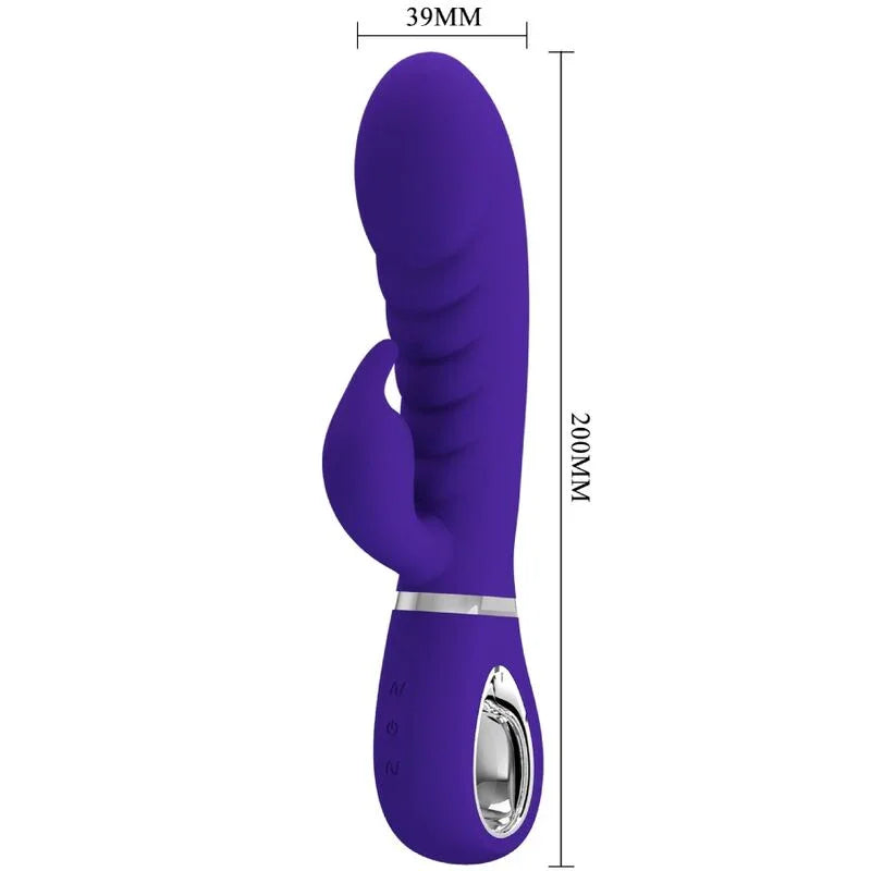 PRETTY LOVE - PRESCOTT VIBRADOR PUNTO G MULTIFUNCIÓN LILA - Nuvica