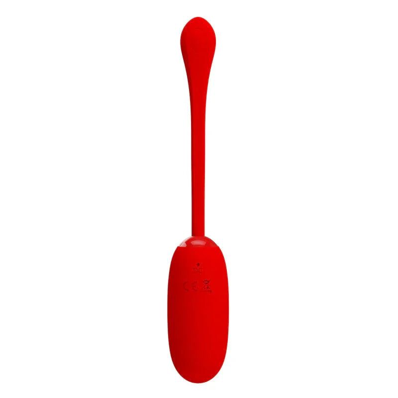 PRETTY LOVE - JULIUS HUEVO VIBRADOR IMPERMEBLE & RECARGABLE ROJO - Nuvica