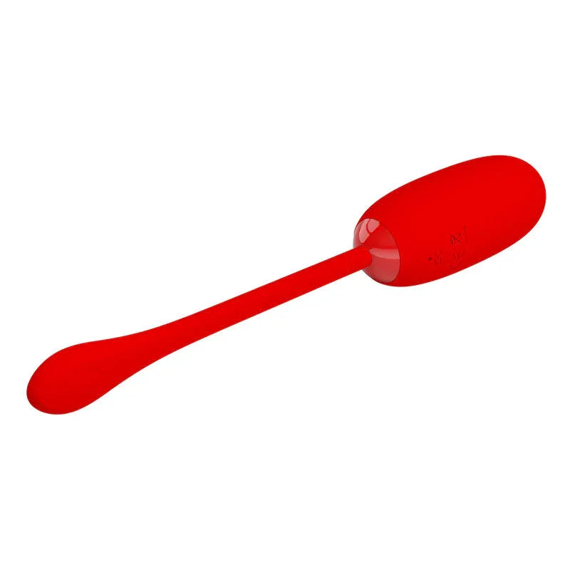 PRETTY LOVE - JULIUS HUEVO VIBRADOR IMPERMEBLE & RECARGABLE ROJO - Nuvica