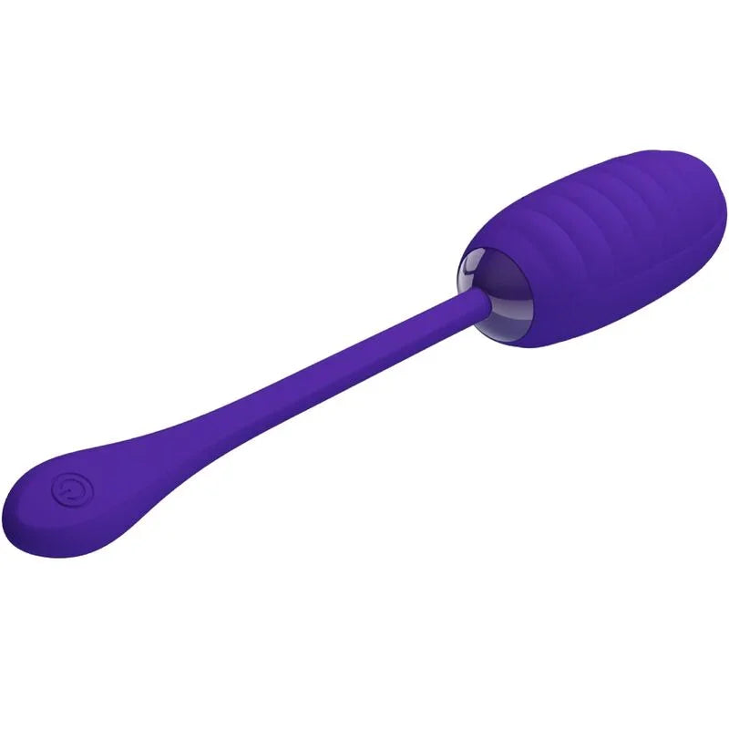 PRETTY LOVE - KIRK HUEVO VIBRADOR RECARGABLE LILA - Nuvica