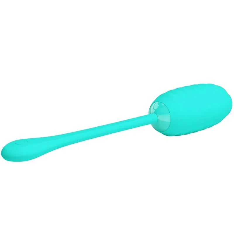 PRETTY LOVE - KIRK HUEVO VIBRADOR RECARGABLE VERDE AGUA - Nuvica