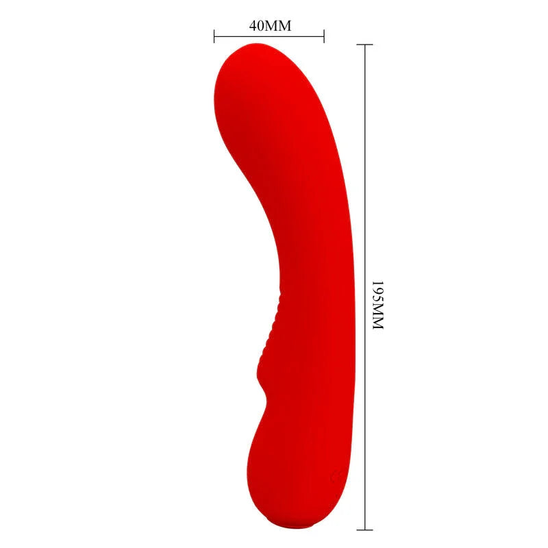 PRETTY LOVE - PRESCOTT VIBRADOR RECARGABLE ROJO - Nuvica