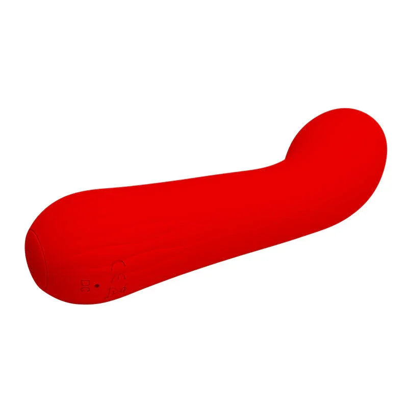 PRETTY LOVE - FAUN VIBRADOR RECARGABLE ROJO - Nuvica