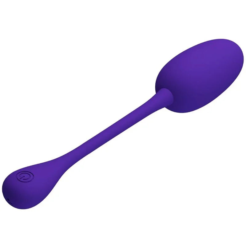 PRETTY LOVE - KNUCKER HUEVO VIBRADOR RECARGABLE LILA - Nuvica