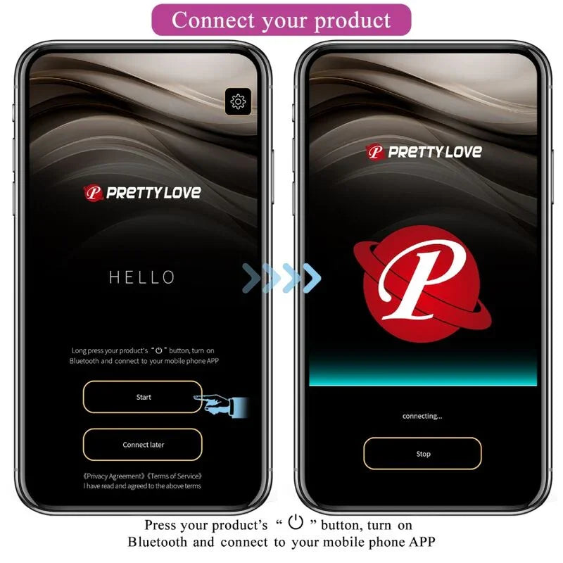 PRETTY LOVE - JAYLEEN VIBRADOR APP CONTROL REMOTO LILA - Nuvica