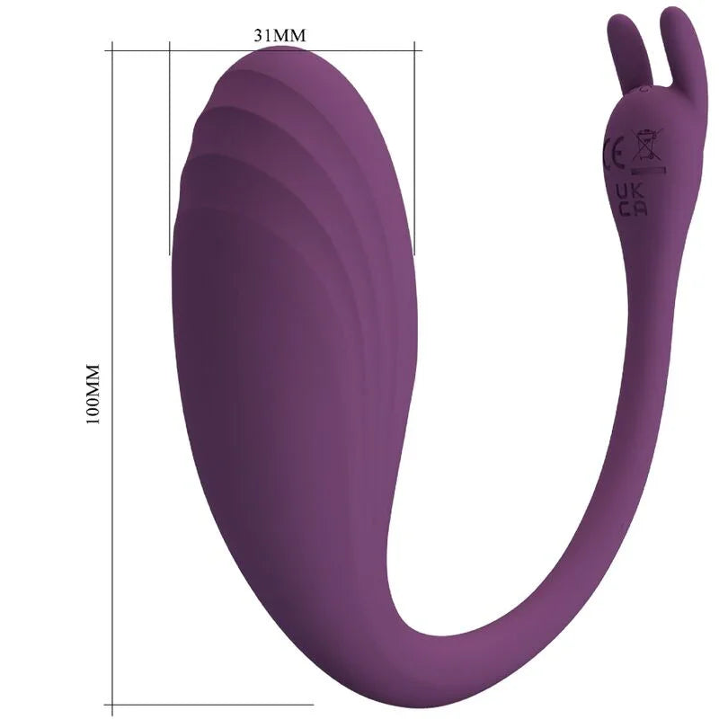 PRETTY LOVE - CATALINA VIBRADOR APP CONTROL REMOTO LILA - Nuvica