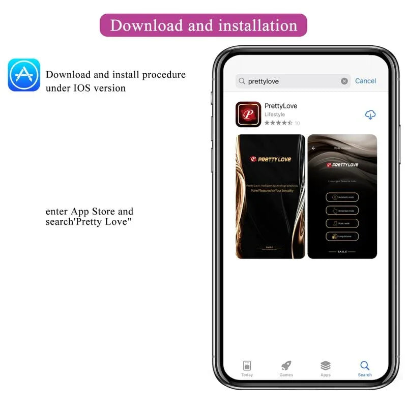 PRETTY LOVE - CATALINA VIBRADOR APP CONTROL REMOTO LILA - Nuvica