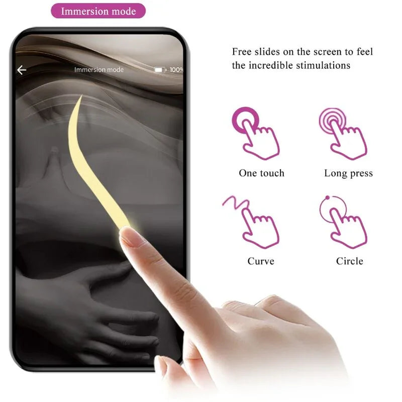 PRETTY LOVE - CATALINA VIBRADOR APP CONTROL REMOTO LILA - Nuvica