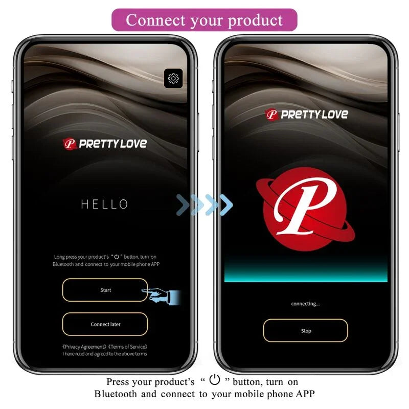 PRETTY LOVE - CATALINA VIBRADOR APP CONTROL REMOTO LILA - Nuvica