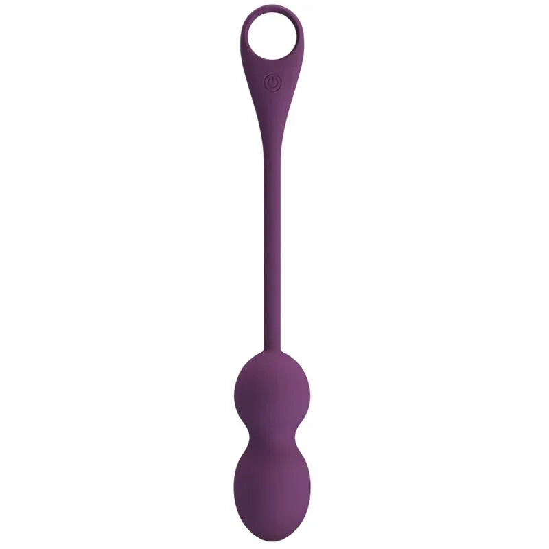 PRETTY LOVE - ELVIRA KEGEL BALLS APP CONTROL REMOTO MORADO - Nuvica