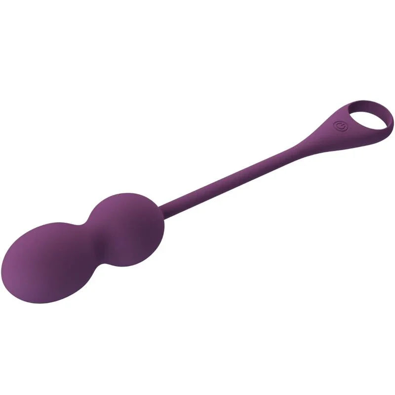 PRETTY LOVE - ELVIRA KEGEL BALLS APP CONTROL REMOTO MORADO - Nuvica