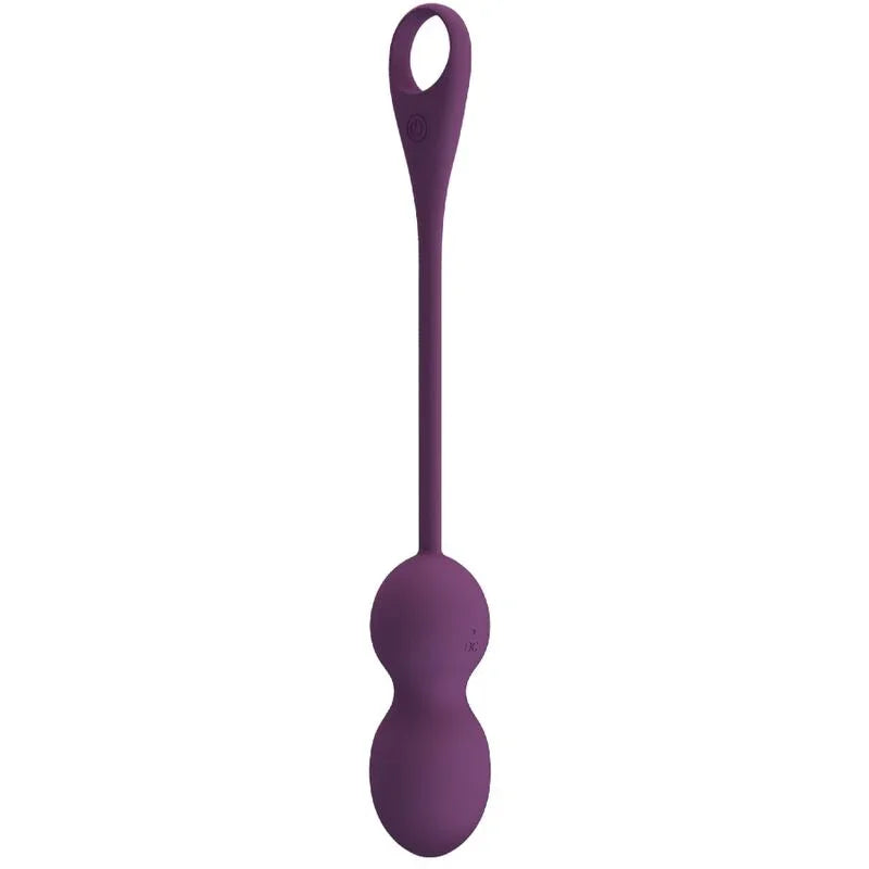 PRETTY LOVE - ELVIRA KEGEL BALLS APP CONTROL REMOTO MORADO - Nuvica
