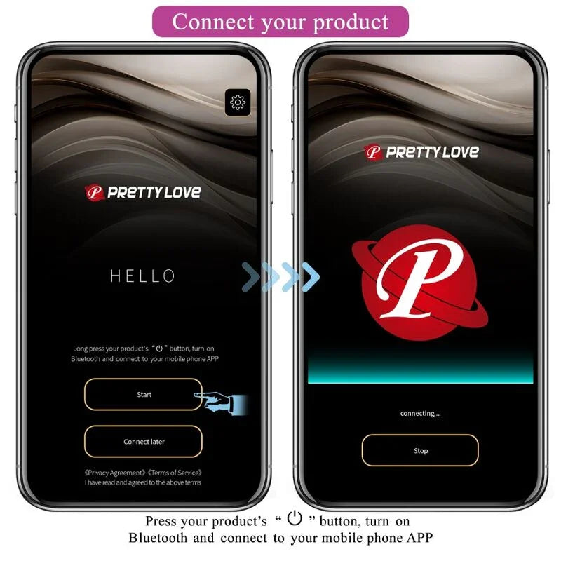 PRETTY LOVE - ELVIRA KEGEL BALLS APP CONTROL REMOTO MORADO - Nuvica