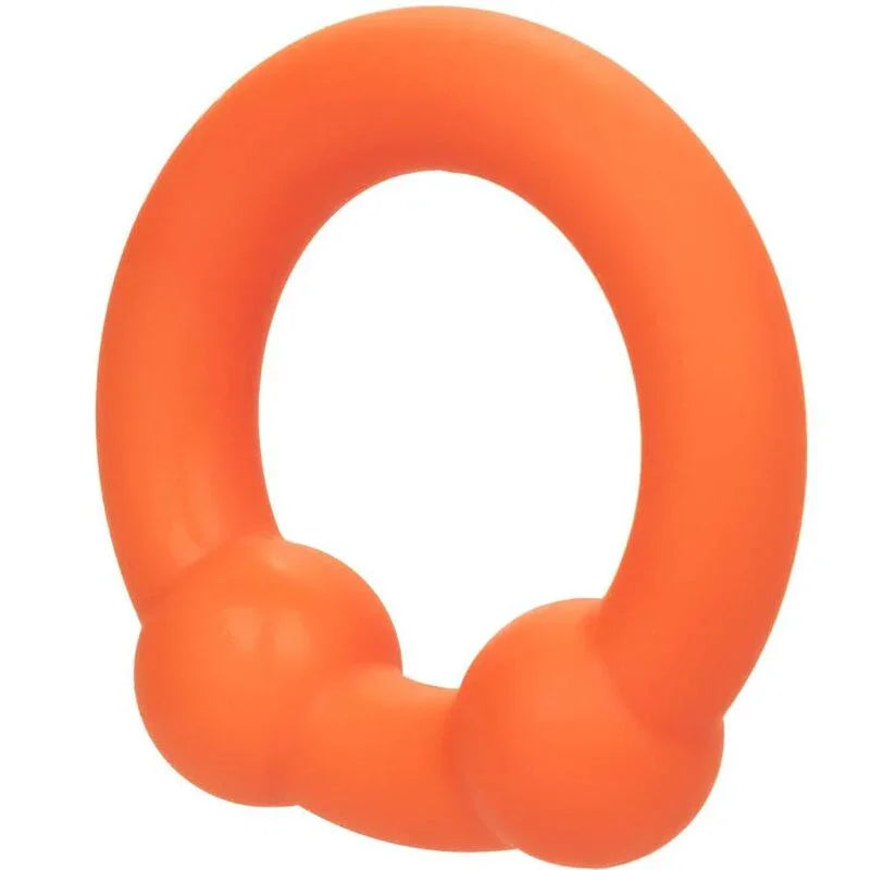 CALEXOTICS - ALPHA ANILLO DOBLE BOLA NARANJA - Nuvica