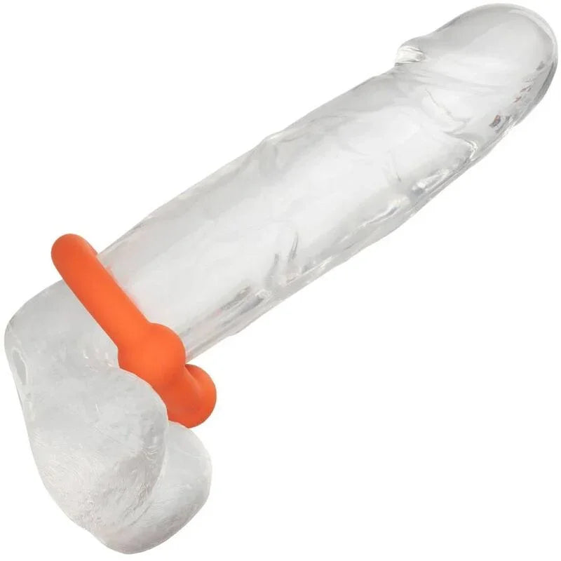 CALEXOTICS - ALPHA ANILLO DOBLE BOLA NARANJA - Nuvica