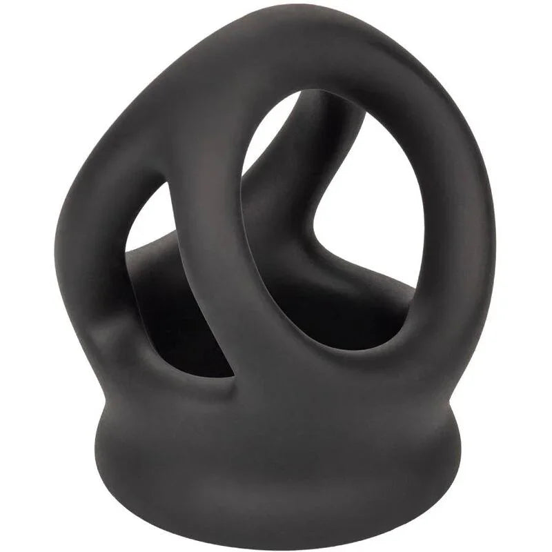 CALEXOTICS - ALPHA ANILLO DE JAULA DOBLE NEGRO - Nuvica